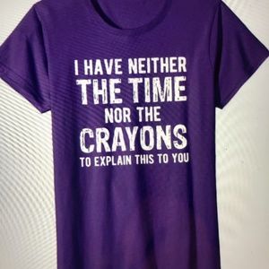 I have neither the time or the crayons to explain this to you